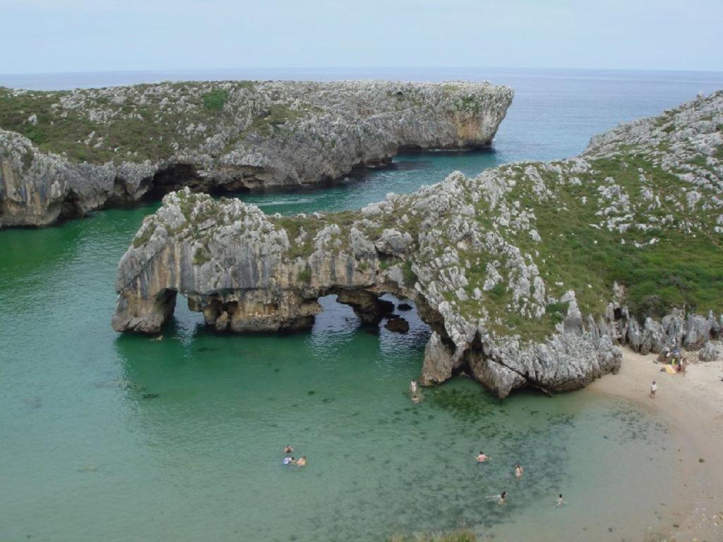Casa Rural Las Fraguas Llanes, Gulpiyuri, Bufones Eksteriør billede