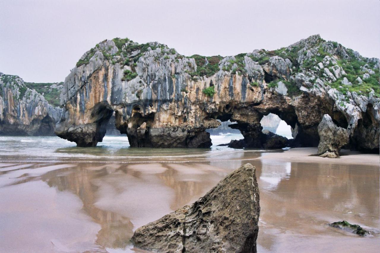 Casa Rural Las Fraguas Llanes, Gulpiyuri, Bufones Eksteriør billede