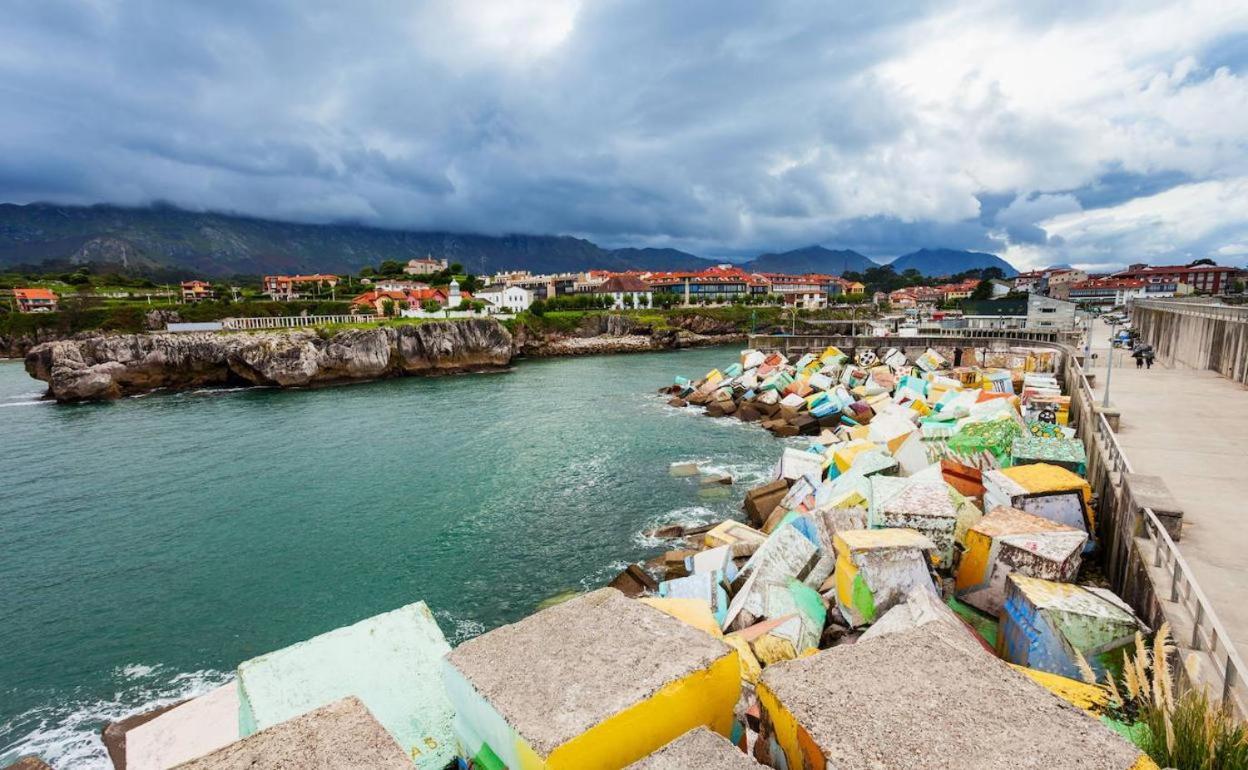 Casa Rural Las Fraguas Llanes, Gulpiyuri, Bufones Eksteriør billede